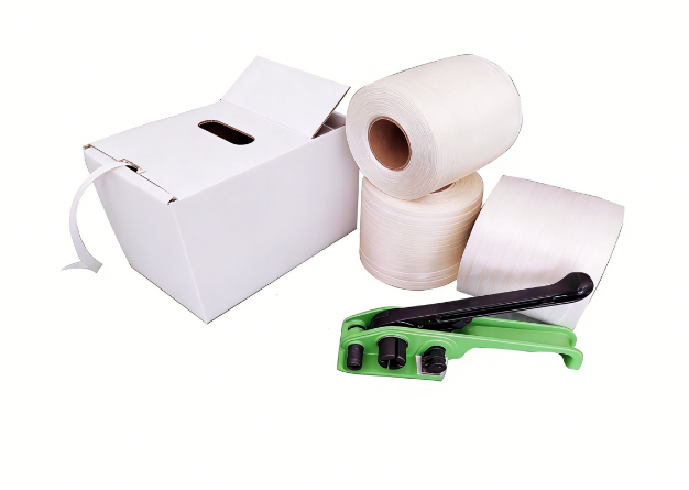 Packband WG-13 13mm x 250m + 100 spännen.png Packband WG-13 13mm x 250m + 100 spännen.png